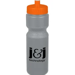 Sport Bottle with Push Pull Lid - 28 oz - Colors