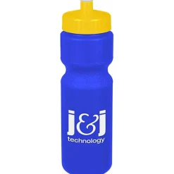 Sport Bottle with Push Pull Lid - 28 oz - Colors
