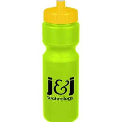 Sport Bottle with Push Pull Lid - 28 oz - Colors