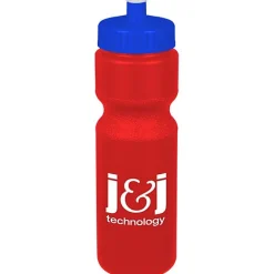 Sport Bottle with Push Pull Lid - 28 oz - Colors