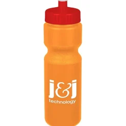 Sport Bottle with Push Pull Lid - 28 oz - Colors