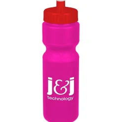 Sport Bottle with Push Pull Lid - 28 oz - Colors