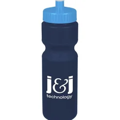 Sport Bottle with Push Pull Lid - 28 oz - Colors