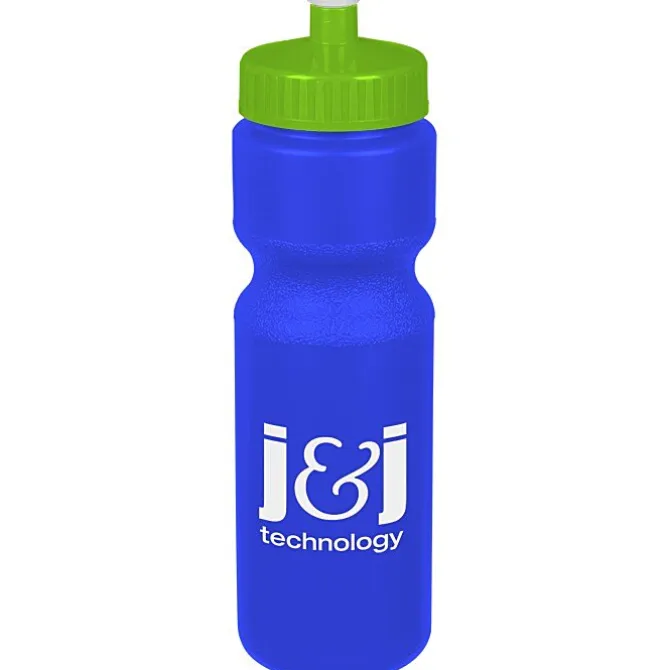 Sport Bottle with Push Pull Lid - 28 oz - Colors