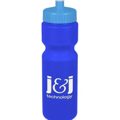 Sport Bottle with Push Pull Lid - 28 oz - Colors