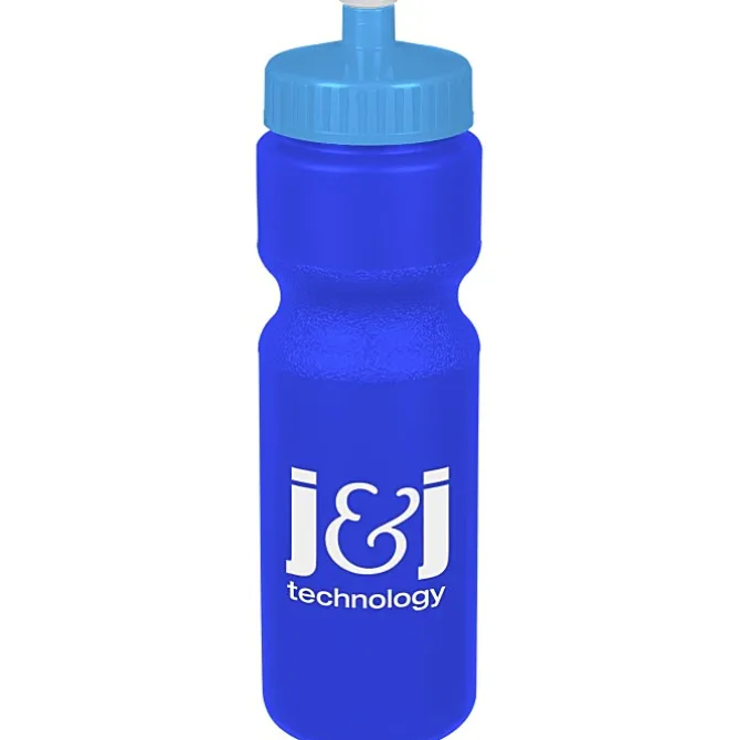 Sport Bottle with Push Pull Lid - 28 oz - Colors