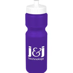 Sport Bottle with Push Pull Lid - 28 oz - Colors
