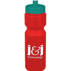 Sport Bottle with Push Pull Lid - 28 oz - Colors