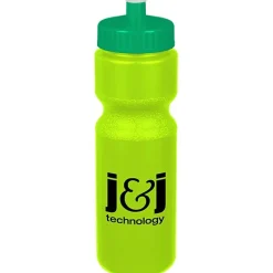 Sport Bottle with Push Pull Lid - 28 oz - Colors