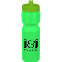 Sport Bottle with Push Pull Lid - 28 oz - Colors