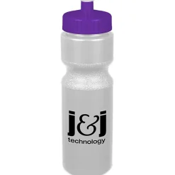 Sport Bottle with Push Pull Lid - 28 oz - Colors