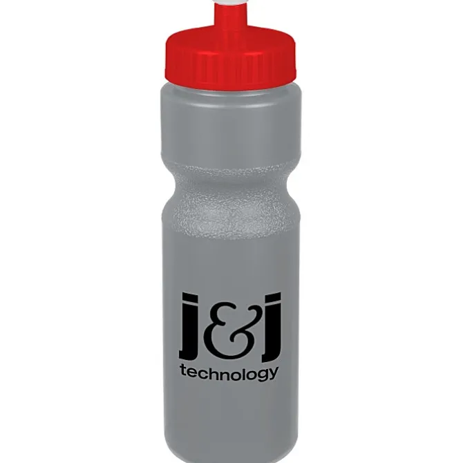 Sport Bottle with Push Pull Lid - 28 oz - Colors