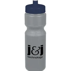 Sport Bottle with Push Pull Lid - 28 oz - Colors