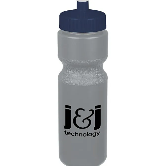 Sport Bottle with Push Pull Lid - 28 oz - Colors