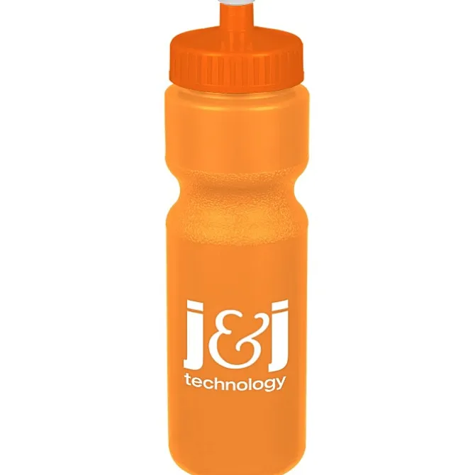 Sport Bottle with Push Pull Lid - 28 oz - Colors