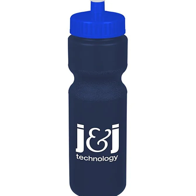 Sport Bottle with Push Pull Lid - 28 oz - Colors