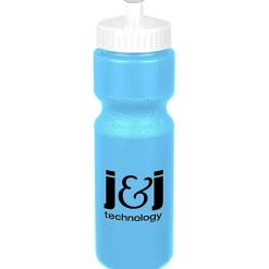 Sport Bottle with Push Pull Lid - 28 oz - Colors