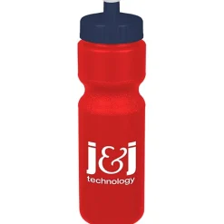 Sport Bottle with Push Pull Lid - 28 oz - Colors