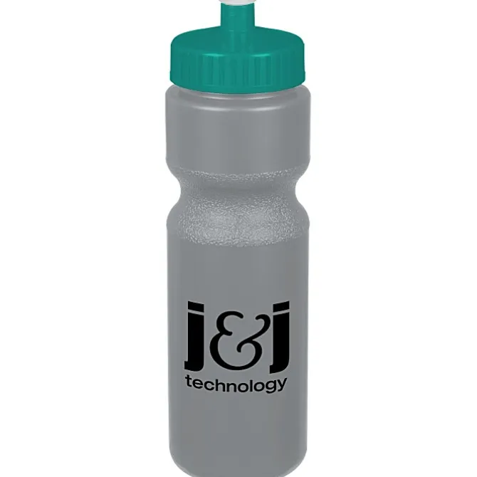 Sport Bottle with Push Pull Lid - 28 oz - Colors