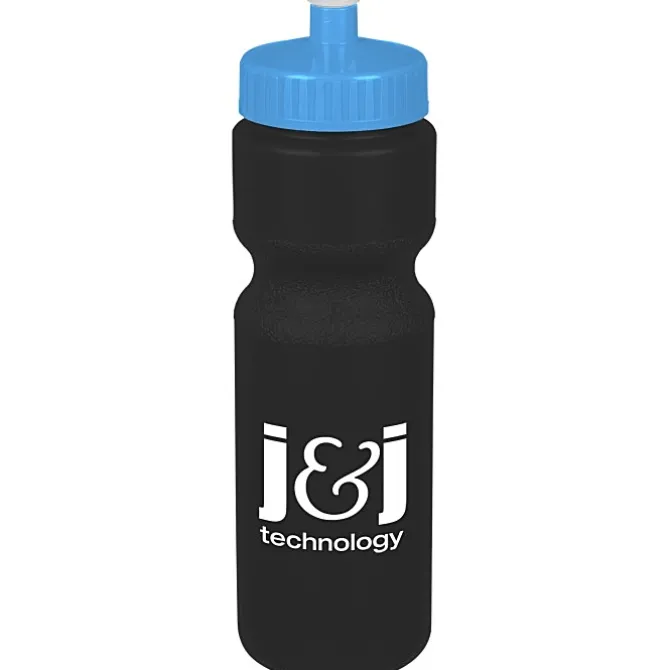 Sport Bottle with Push Pull Lid - 28 oz - Colors