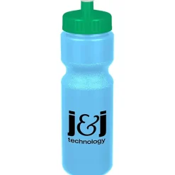 Sport Bottle with Push Pull Lid - 28 oz - Colors