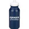 Sport Bottle with Push Pull Lid - 20 oz - Metallic