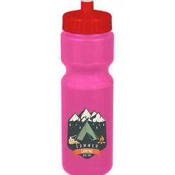 Sport Bottle with Push Pull Lid - 28 oz - Colors - Full Color