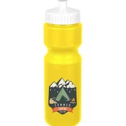 Sport Bottle with Push Pull Lid - 28 oz - Colors - Full Color