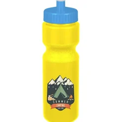 Sport Bottle with Push Pull Lid - 28 oz - Colors - Full Color