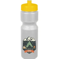 Sport Bottle with Push Pull Lid - 28 oz - Colors - Full Color