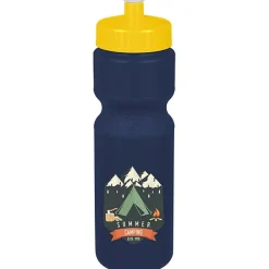 Sport Bottle with Push Pull Lid - 28 oz - Colors - Full Color