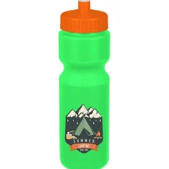 Sport Bottle with Push Pull Lid - 28 oz - Colors - Full Color