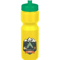 Sport Bottle with Push Pull Lid - 28 oz - Colors - Full Color