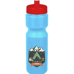 Sport Bottle with Push Pull Lid - 28 oz - Colors - Full Color