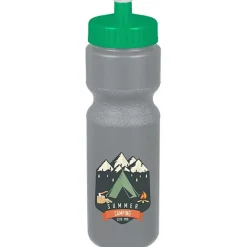 Sport Bottle with Push Pull Lid - 28 oz - Colors - Full Color