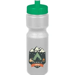 Sport Bottle with Push Pull Lid - 28 oz - Colors - Full Color