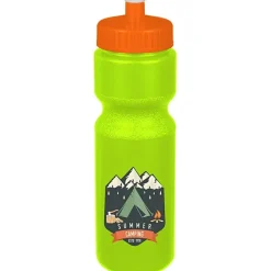 Sport Bottle with Push Pull Lid - 28 oz - Colors - Full Color