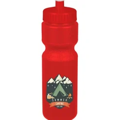 Sport Bottle with Push Pull Lid - 28 oz - Colors - Full Color