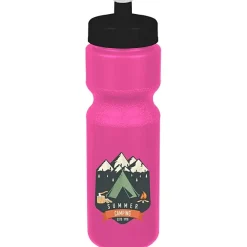 Sport Bottle with Push Pull Lid - 28 oz - Colors - Full Color