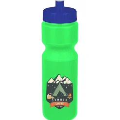 Sport Bottle with Push Pull Lid - 28 oz - Colors - Full Color