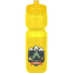 Sport Bottle with Push Pull Lid - 28 oz - Colors - Full Color