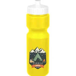Sport Bottle with Push Pull Lid - 28 oz - Colors - Full Color