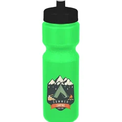 Sport Bottle with Push Pull Lid - 28 oz - Colors - Full Color