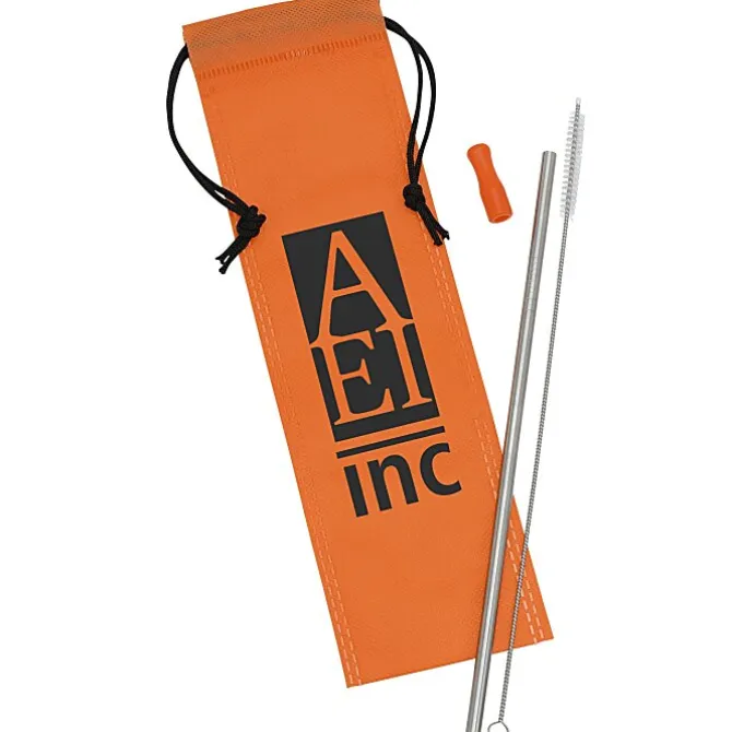 Stainless Steel Straw Set - 24 hr