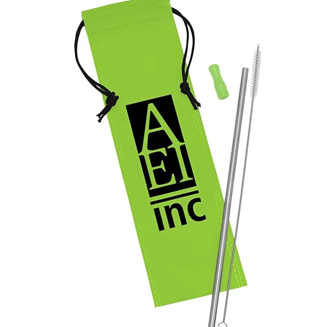 Stainless Steel Straw Set - 24 hr