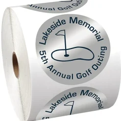 Sticker by the Roll - Circle - 3 1/4 inches