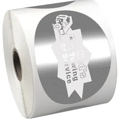 Sticker by the Roll - Oval - 2-5/8 inches x 3-3/4 inches