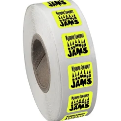 Sticker by the Roll - Square - 1/2 inches x 1/2 inches