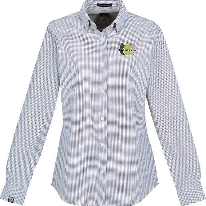 Storm Creek Influencer Windowpane Shirt - Ladies'
