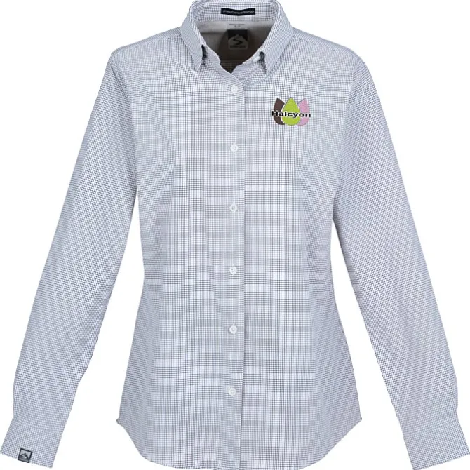 Storm Creek Influencer Windowpane Shirt - Ladies'